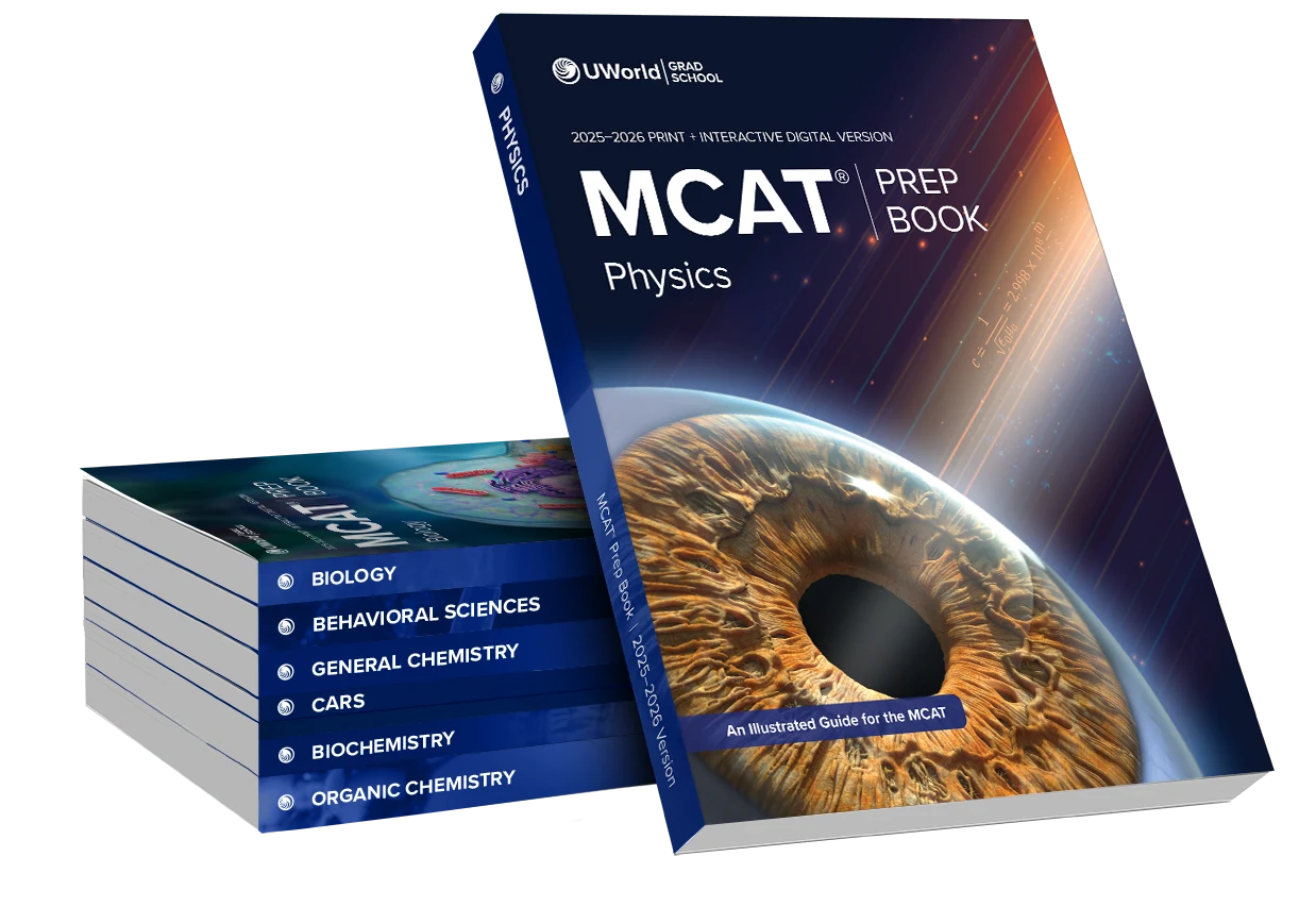 MCAT® Prep Books from UWorld in Print & Digital