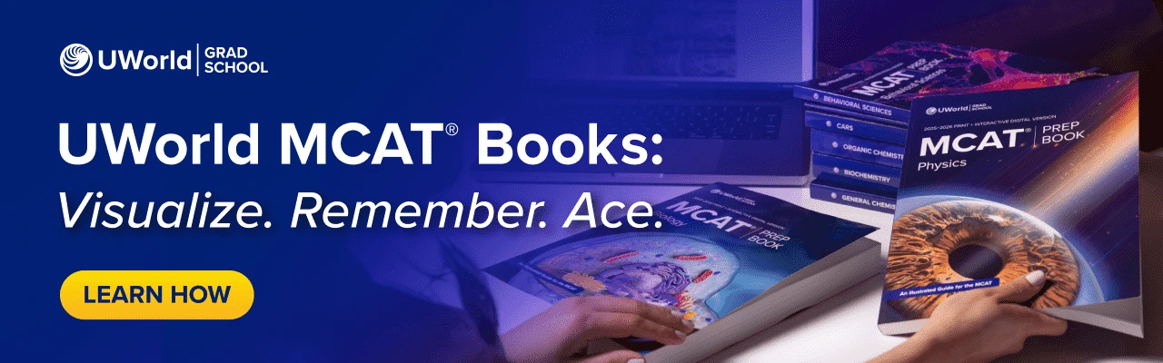 UWorld's interactive MCAT® prep books.