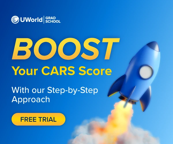 Boost your MCAT® CARS score with UWorld.