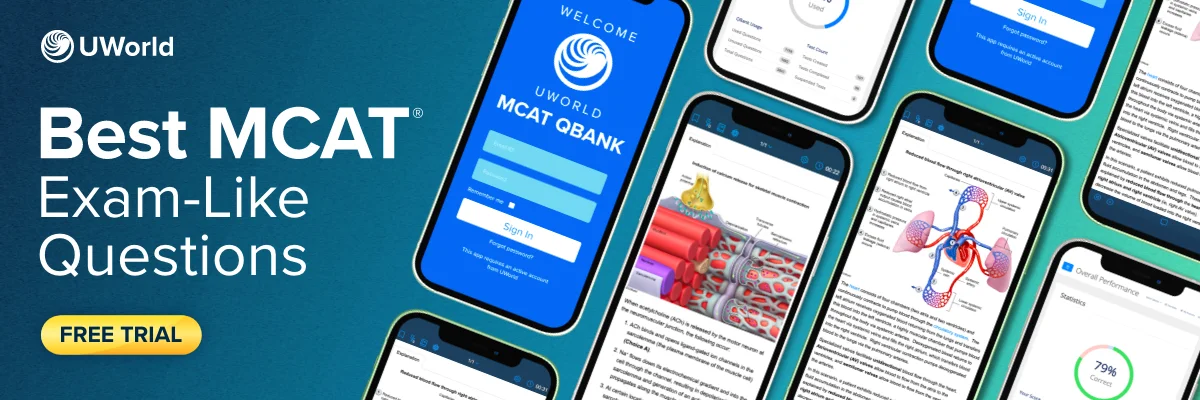 MCAT® Prep with Exam-like questions