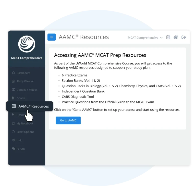 AAMC MCAT prep hub