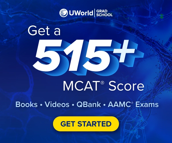 UWorld's MCAT® Prep Course.
