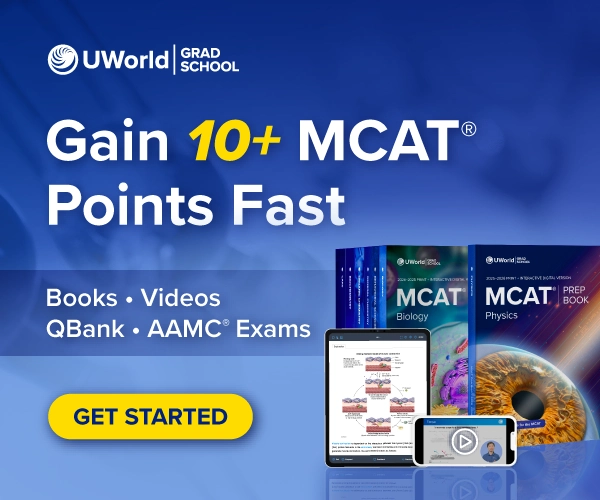 UWorld's MCAT® Prep Course.
