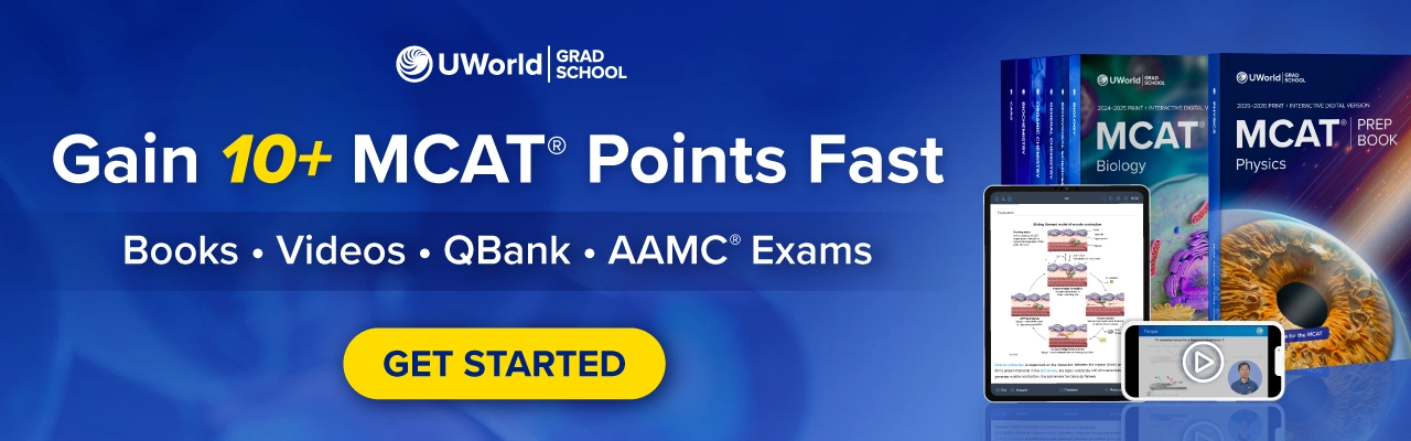 UWorld's MCAT® Prep Course.