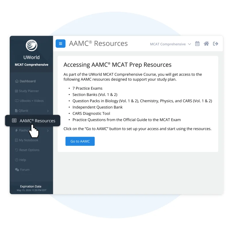 AAMC MCAT prep hub