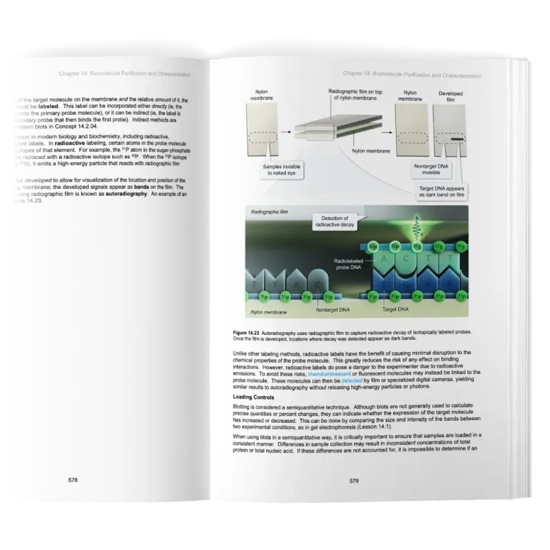 MCAT laboratory techniques depicted in the UWorld MCAT prep book