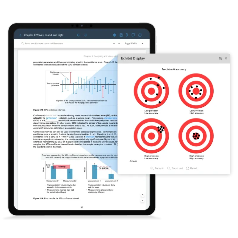 MCAT prep book page with MCAT skills depicted