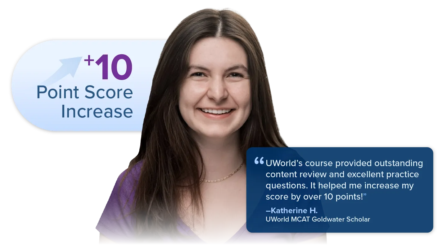 UWorld MCAT prep course - Your All-in-One System for a Top MCAT Score